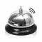 Call Bell Stainless Steel Reception Bell Hand Held Desk Service Bell Counter Top Bell Attention Call Ringer Butler Waiter Bell For Hotels Concierge Area Schools Bar Restaurants Accessories (Silver)