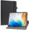 LiuShan Custodia per Oppo Pad Neo Tablet,360 Gradi di Rotazione Custodia in Pelle PU con Supporto Caso per oneplus Pad Go/Oppo Pad Neo Tablet 11.4 Pollici,Nero