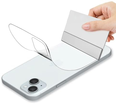 SRSRROP HD Posteriore Pellicola idrogel per iPhone 13 (6.1) | 3 Pezzi Morbida TPU Back Protezioni Schermo [Non Vetro Temperato]