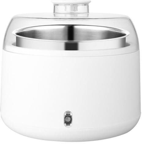 Serenitison Maquina para Hacer Yogur Casero,1L Máquina de Yogur Doméstica,Máquina de Fermentación Totalmente Automática,Yogurtera Eléctrica,para Cocinas,Restaurantes y Dormitorios,20W(17.5 * 16cm)