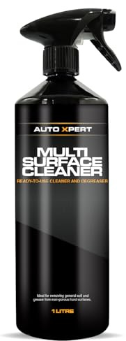 Auto Xpert Multi-Surface Cleaner, Ready to Use Cleaner and Degreaser, Removes Soil and Grease, For Non-porous Hard Surfaces, Natural Citrus Solvents, Orange Fragrance, 1 Litre