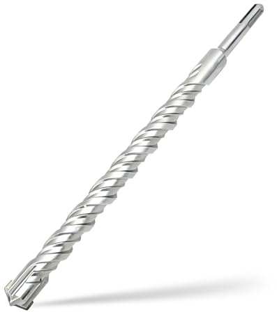 SDS-plus borr 20 x 260 mm，hammarborr för betong med 4 skär för borrning i sten, betong, natursten