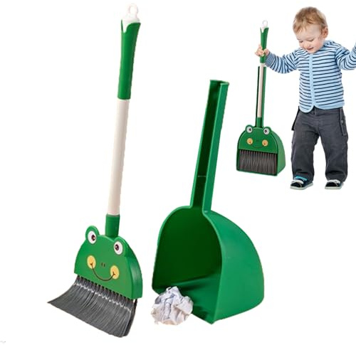 Set de Nettoyage pour , Balai et Set de Nettoyage, Jouets pour la Dei , Set de 3 à 8 Ans, Set Jouets, Balai, Cuisine gi