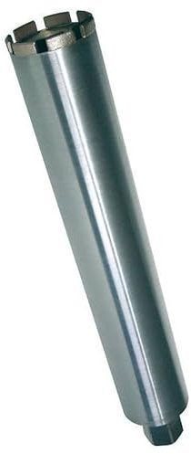 ADT DIAMANTWERKZEUGE | Laser Diamantbohrkrone Line Line für Stahlbeton, Beton, Ziegel & Mauerwerk, Natur- & Kunststein, Kernbohrer mit 10 mm Dach-Segment & 420mm Nutzlänge | Ø 76mm