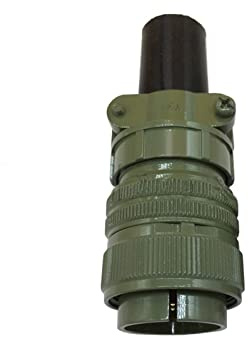 TACOON 1 Set 8/24 Pin MS3106E22-23S MS3102E22-23P Tornón de Conector eléctrico Femenino de aviación Impermeable estándar(Purple)