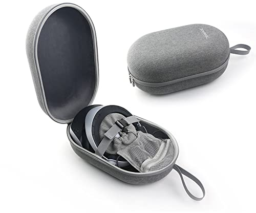 Hartschalenkoffer für PS VR2, VR Headset & Controller Reise Aufbewahrungsbox Schutzhülle Handtasche mit Objektivkappenschutz, 39 * 24 * 16cm