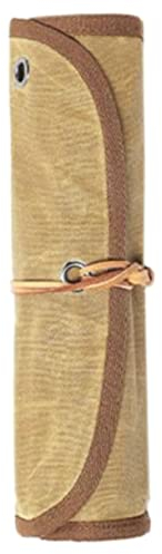 CAXUSD Picknick Geschirrtasche Canvas Faltbar Mit Mehreren Taschen Outdoor Camping Organizer Für Besteck Grillwerkzeuge Und Snacks Hängende Aufbewahrungstasche