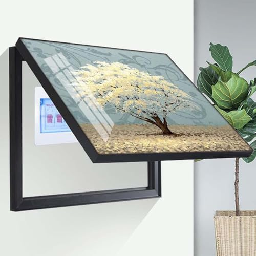 Genérico Cuadro Contador Eléctrico - Pintura Decorativa para Caja de Medidor y Distribución - Panel Oculto, F, 60x50cm