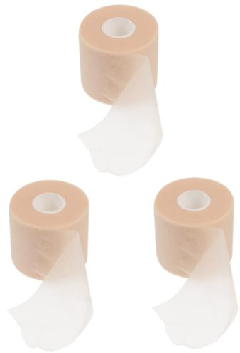 KOMBIUDA 3rollen Shock Athletic Tape Hautfreundliches Selbstklebendes Für Optimale Dämpfung Und Stabilität Bei Fußball Basketball Yoga Und Mehr