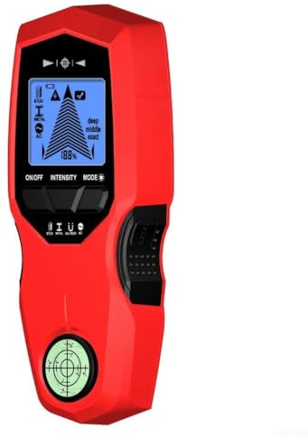 7 in 1 rivelatore di perni della parete di funzione con il cercatore del metallo e l'analizzatore del filo sotto tensione compreso il livello della bolla per un'installazione accurata e sicura della