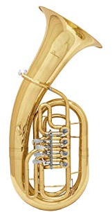 DIMAVERY EP-400 B-Bariton, gold | Bb-Bariton mit Drehventilen