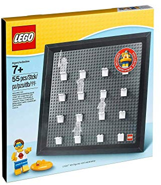 LEGO 5005359 - Minifigur Sammlerrahmen mit Strandpartykönig als Exklusive Minifigur