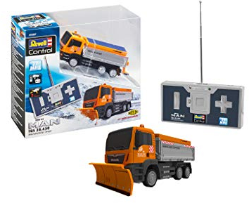 Revell Control 23487 Mini Winter Service Truck RC Einsteiger Modellauto Elektro LKW Orange
