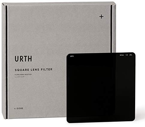 Urth 100x100mm Filtre Carré ND64 (6 Stop) (Plus) | permet le flou de mouvement et une profondeur de champ réduite en lumière vive