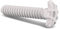 DL-pro Piedino bianco anteriore 105 mm per Bosch Siemens Logixx Avantixx Serie 4 iQ500 iQ100 iQ300 iQ700 StudioLine HydroStar 631221 00631221 - Piedino per lavastoviglie