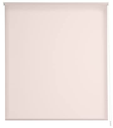 Estoralis Gove | Estor Enrollable Diseño Moderno | Translúcido Liso | Color Rosa | 120 x 235 cm (Ancho/Alto) Tamaño Tela 117 x 230 cm | Estores para Ventanas y Puertas