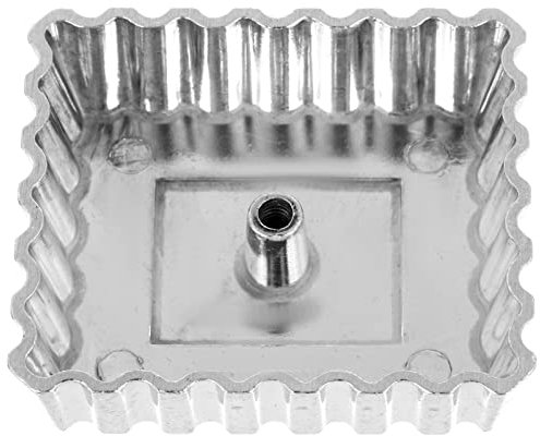 TOPBATHY Rosetones Suecos Cortadores de Galletas Conjunto Cortador de Galletas Formas de Molde Bizcas Moldes de Acero Inoxidable Pastel de Azúcar Moldwaffle Moldes Anillos de Huevo Moldes