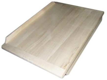 Wooden World Tagliere in legno tradizionale per impastare 60 cm x 40 cm Stolnica