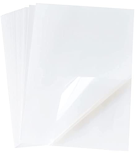 30 Blatt A4 (210x297mm) Transparente Blätter 100% Transparente Folie für Tintenstrahldrucker Siebdruck Overhead Projektor Folie