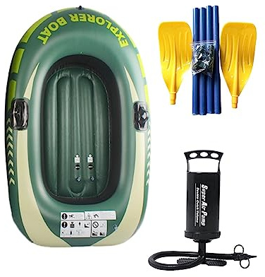 harayaa Schlauchboote, Schlauchboot, Kajak, Floß, Sportboot für Erwachsene, 1 Person mit Paddel