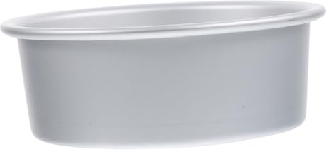 HEMOTON 2pezzi Tortiera Tonda Anodizzato Con Fondo Rimovibile Di Stampo Per Torte e Dessert Resistente e Facile Da Pulire Per Torte Mousse e Quiche