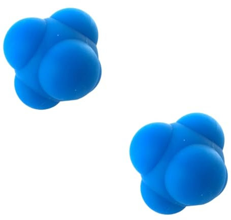 FOYTOKI 2 Stücke Hexagonal Silikon Reaktion Training Bounce Für Reflexe Beweglichkeit Test Übung Gym Zubehör
