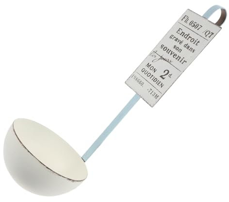 BAZEITFLOW Eisen Blumentopf Hängend Löffel-Design Pflanzer Für Balkon Und Garten Metall Eimer Mit Haken Geeignet Für Blumen Und Kräuter Wetterbeständig Und Charmante Dekoration Für