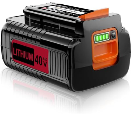 LTBSTOYE 40V 2.0Ah Replace Battery Compatible with Black and Decker，Lithium Replacement for LBX4020 LBXR20 LBXR2020BL2018-XJ GKC1825L GTC1850L20 STC1820 Cordless Power Tools