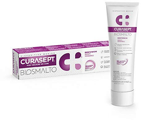 PROMO 2 CONFEZIONI CURASEPT BIOSMALTO DENTI SENSIBILI DENTIFRICIO 50+50 ml