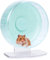 Niteangel Super-leise Hamsterräder - Leise Spinner-Hamsterräder mit verstellbarem Ständer für Zwerghamster, Gerbils, Mäuse oder andere kleine Tiere (M, Mintgrün)