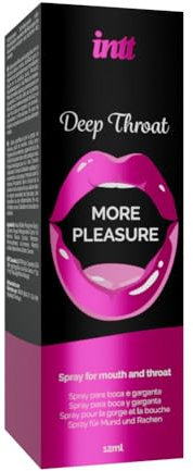 INTT DEEP THROAT - SPRAY PARA SEXO ORAL - 12 ML