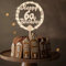 ENLACE Cake Topper 60 Geburtstag aus Holz,Tortendeko 60 Geburtstag Mann Frau,Kuchendeko zum 60 Geburtstag Deko mit LED Lichterkette,Holz 60 Geburtstag DekoTorten,Happy 60th Birthday Cake Topper