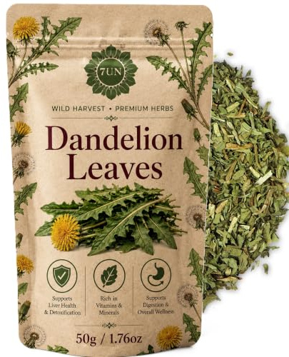Dandelion Leaf 50g | Liver, Kidney & Digestive Support Tea | Traditionally used to support liver, kidney & digestive health.