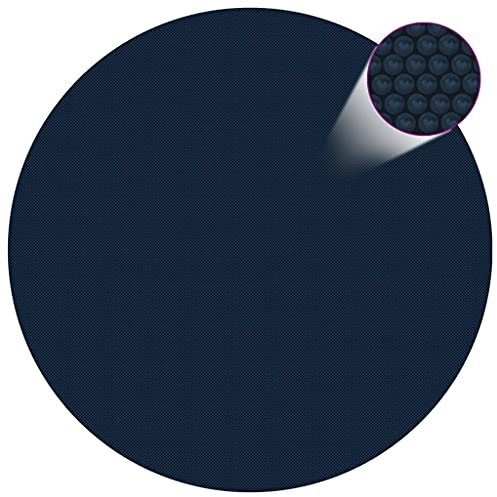 LXYZWRW Pool & Spa Schwimmende PE Solar Poolfolie 210cm Schwarz und Blau Pool & Spa Zubehör