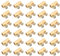 PATIKIL 13.2x5.2x6.2mm Wire Connectors Nut Terminal, 30 Pcs 15 A Brass Splicing Quick Wiring Connection Terminal Circuit Connector Nut Kit with Screws, Brass Tone