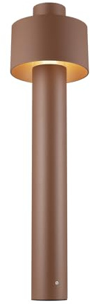 SLV Stehleuchte 1008194 / Außen-Beleuchtung für Wege, Wände, Eingänge, LED Outdoor Garten-Lampe / E27 IP65 13W rost