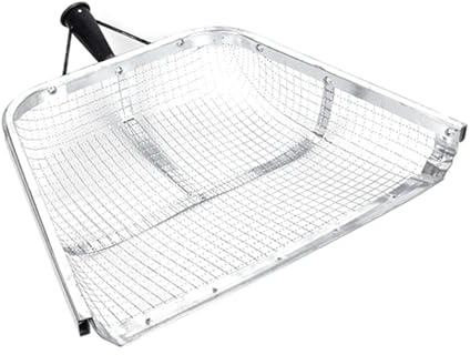 Professional Grade Sand Sieve Shovel With Wide 43cm Sieving Area Ideal For Gardeners And Agricultural Work Fine Meshes Sand Sifting Shovel