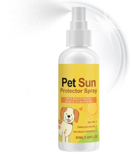 Sonnenschutz für Hunde und Welpen Schweißresistente, nicht klebende | Hunde Sonnenspray für Welpen, Katzen, Sommer, , Outdoor, Reisen, Park