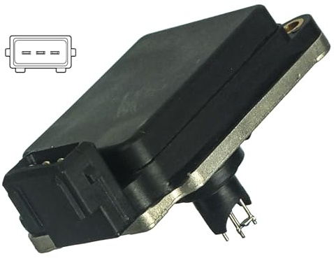DELPHI AF10238-12B1 Luftmassenmesser/Luftmengenmesser LMM 12V 3-Polig Kompatibel mit VW GOLF III 1H1 037906461B 037906461BV 037906461BX