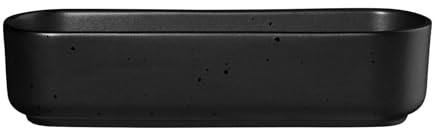 ASA Coppa Kuru Snackschale aus Porzellan in der Farbe Schwarz, Maße: 15cm x 4,35cm x 3,7cm, 19294190
