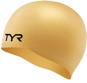 TYR Wrinkle Free Silicone Swim cap - Cuffia da Nuoto Unisex Adulto