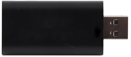 Capture Card, 226 High Definition Audio Video Capture Card für HDMI/F to USB/M für Game Broadcasting, Kameraaufzeichnung von High Definition Video Usw. (Schwarz)