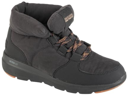 Skechers Bottes d'hiver pour femme, Noir, 39 EU