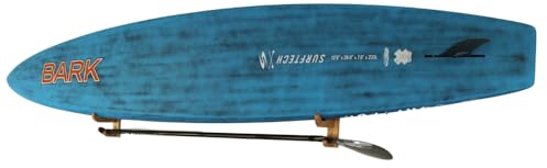 COR Surf Bamboo Paddleboard SUP Wandhalterung | Indoor-Aufbewahrungsregal für SUP oder Longboard-Surfbrett