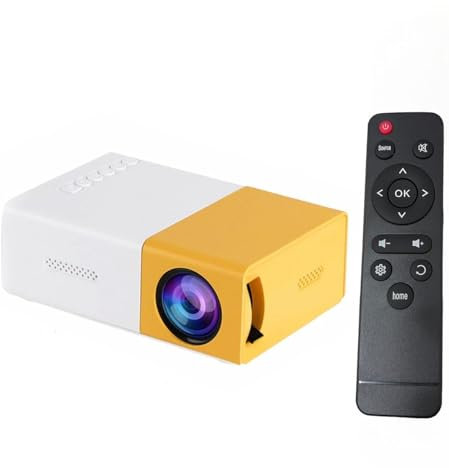 topolenashop MINI PROIETTORE PORTATILE HD LED VIDEOPROIETTORE HOME CINEMA TV HD/AV/USB/