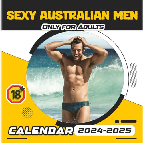 Sexy Australian Men Calendar 2024 - 2025