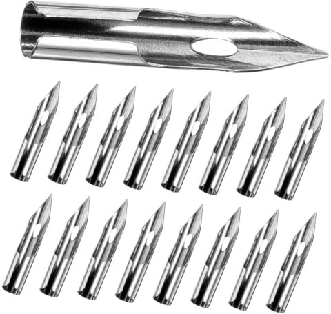 VILLCASE 30stücke Kalligraphie Stift Federn Ersatz Federn Für Füllfederhalter Und Schreibfedern Langlebig Und Verformungsbeständig Für Schüler Künstler Und Erwachsene