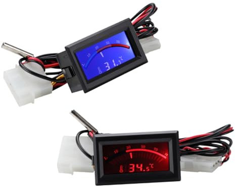 Hohopeti 2stücke Thermometer Mit Temperaturanzeige Elektronisches Thermometer Für Küche Für Kühlschrank