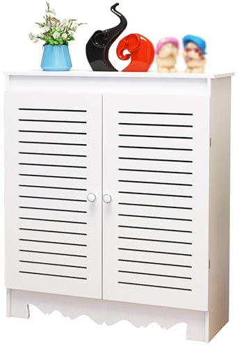 Mueble Radiador, Diseño Moderno Estante para Radiador Vertical para Sala De Estar Dormitorio, Diseño De Rejilla para Ventilación Y Disipación De Calor,para Dormitorio(60 * 70 * 20cm/24 * 2 7.5 * 8in)