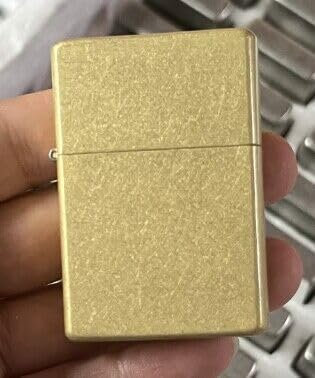 VVAY Benzinfeuerzeug aus Messing – ohne Benzin geliefert